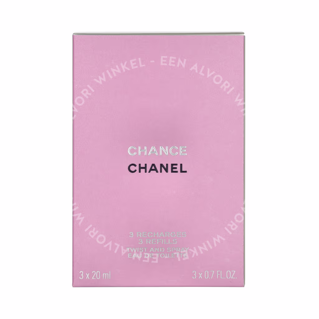 Chanel Chanel Chance Twist And Spray — 3x Edt Spray Refill 20Ml - Twist and Spray — foto 2