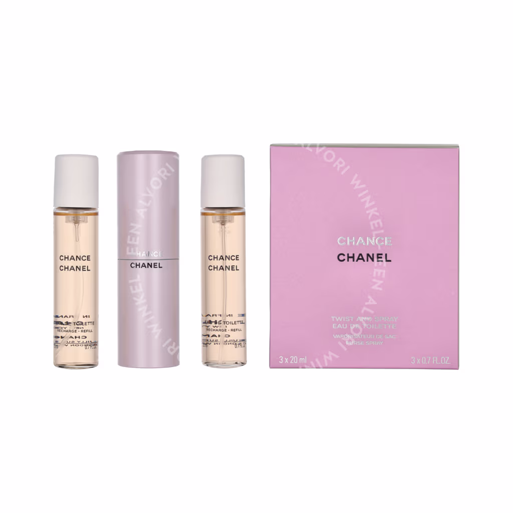 Chanel Chanel Chance Twist And Spray — edt spray20 + 2x edt spray refill20 — foto 3