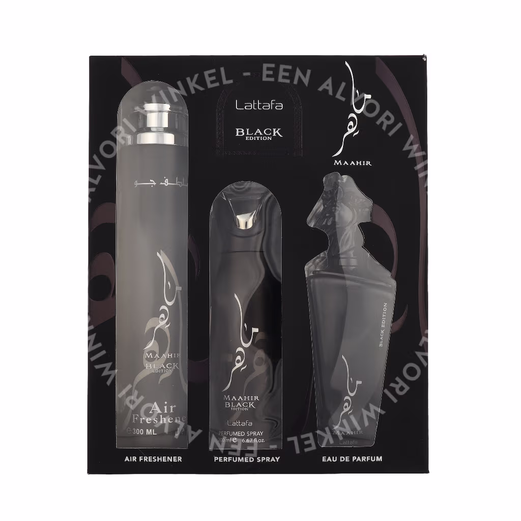 Lattafa Lattafa Maahir Black Edition Giftset — foto 2