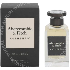 Abercrombie & Fitch Authentic Men Edt Spray 100ml  fles en verpakking