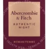 Abercrombie & Fitch Authentic Night Women Edp Spray 50ml  verpakking