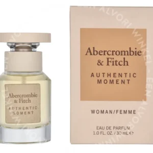 Abercrombie & Fitch Authentic Moment Women Edp Spray 30ml  fles en verpakking