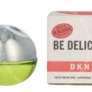 DKNY Be Delicious Fresh Blossom Duo Set 60ml 2x30ml - Be Delicious & Be Delicious Fresh Blossom Edp Spray fles en verpakking