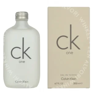 Calvin Klein Ck One Edt Spray 200ml  fles en verpakking