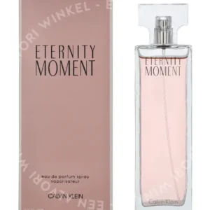 Calvin Klein Eternity Moment Edp Spray 100ml  fles en verpakking