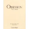 Calvin Klein Obsession For Men Edt Spray 125ml  verpakking
