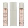 Chanel Coco Mademoiselle Giftset 60ml 2x Edt Spray Refill 20Ml/1x Edt Spray 20Ml - Twist and Spray fles