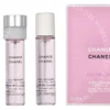 Chanel Chance Eau Tendre Giftset 60ml 3x Edt Spray Refill 20Ml - Twist and Spray fles en verpakking