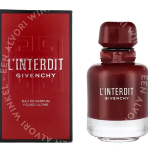 Givenchy L'Interdit Rouge Ultime Edp Spray 80ml  fles en verpakking