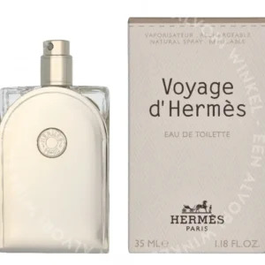 Hermes Voyage D'Hermes Edt Spray 35ml Refillable fles en verpakking
