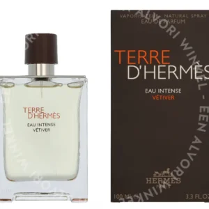 Hermes Terre D'Hermes Eau Intense Vetiver Edp Spray 100ml  fles en verpakking