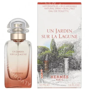 Hermes Un Jardin Sur La Lagune Edt Spray 50ml  fles en verpakking