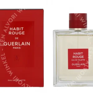 Guerlain Habit Rouge Edt Spray 150ml  fles en verpakking