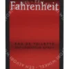 Dior Fahrenheit Edt Spray 100ml  verpakking
