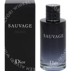 Dior Sauvage Edt Spray 200ml  fles en verpakking