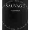 Dior Sauvage Edp Spray 100ml  verpakking