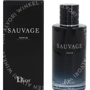 Dior Sauvage Parfum Spray 200ml  fles en verpakking