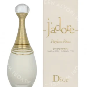 Dior J'Adore Parfum D'Eau Edp Spray 50ml Without Alcohol fles en verpakking