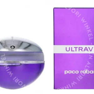 Paco Rabanne Ultraviolet Woman Edp Spray 80ml  fles en verpakking