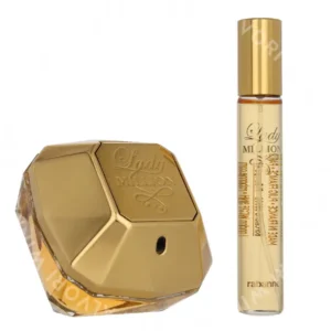 Paco Rabbane Lady Million Giftset 100ml Edp Spray 80ml/Edp Spray 20ml fles
