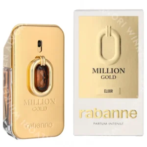 Paco Rabanne Million Gold Elixir Parfum Intense Spray 50ml fles en verpakking