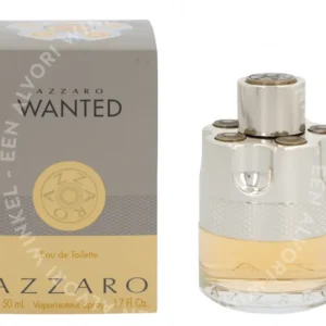 Azzaro Wanted Edt Spray 50ml  fles en verpakking