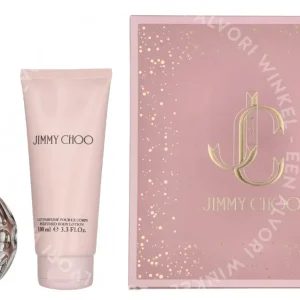 Jimmy Choo Woman Giftset 160ml Edp Spray 60ml/Body Lotion 100ml fles en verpakking