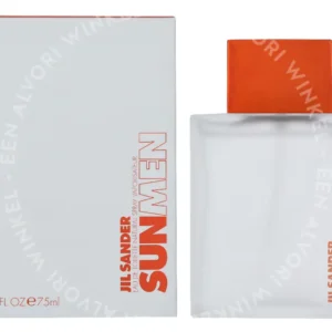 Jil Sander Sun Men Edt Spray 75ml  fles en verpakking