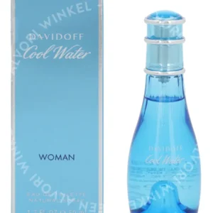 Davidoff Cool Water Woman Edt Spray 50ml fles en verpakking