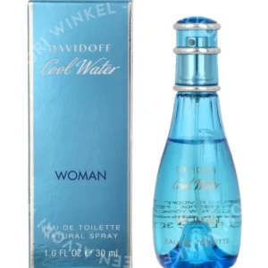 Davidoff Cool Water Woman Edt Spray 30ml fles en verpakking