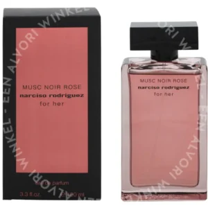Narciso Rodriguez Musc Noir Rose For Her Edp Spray 100ml  fles en verpakking