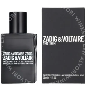 Zadig & Voltaire This Is Him! Edt Spray 30ml  fles en verpakking