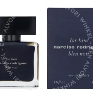 Narciso Rodriguez Bleu Noir For Him Edt Spray 50ml  fles en verpakking