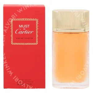 Cartier Must De Cartier Pour Femme Edt Spray 100ml fles en verpakking