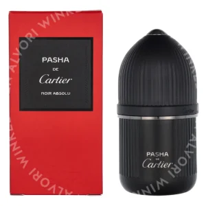 Cartier Pasha Noir Absolu Parfum Spray 50ml  fles en verpakking