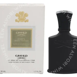 Creed Green Irish Tweed Men Edp Spray 50ml  fles en verpakking