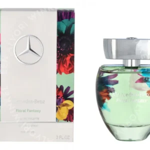 Mercedes Benz Floral Fantasy For Women Edt Spray 90ml  fles en verpakking