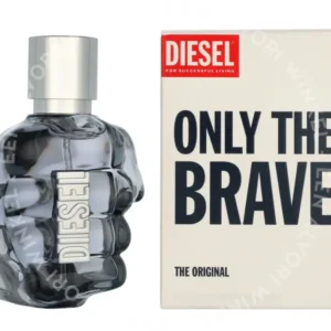 Diesel Only The Brave Pour Homme Edt Spray 50ml  fles en verpakking