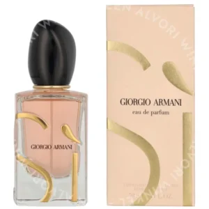 Armani Si Edp Spray 50ml  fles en verpakking