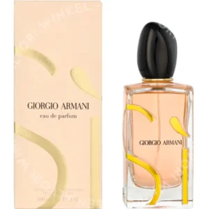 Armani Si Edp Spray 100ml  fles en verpakking