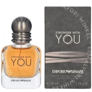 Armani Stronger With You Pour Homme Edt Spray 30ml  fles en verpakking