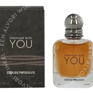 Armani Stronger With You Pour Homme Edt Spray 50ml  fles en verpakking
