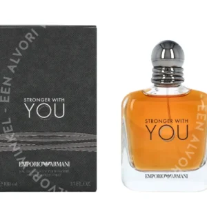 Armani Stronger With You Pour Homme Edt Spray 100ml  fles en verpakking