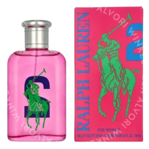 Ralph Lauren Big Pony 2 Pink Woman Edt Spray 100ml  fles en verpakking