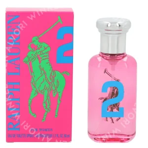 Ralph Lauren Big Pony 2 Pink Woman Edt Spray 50ml  fles en verpakking