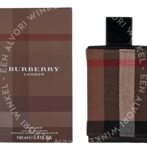 Burberry London For Men Edt Spray 100ml fles en verpakking