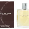 Burberry For Men Edt Spray 100ml  fles en verpakking