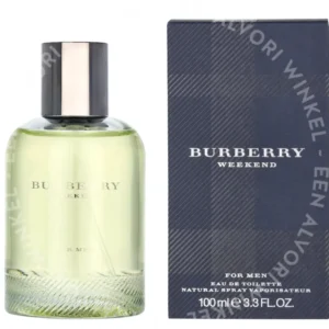 Burberry Weekend For Men Edt Spray 100ml fles en verpakking