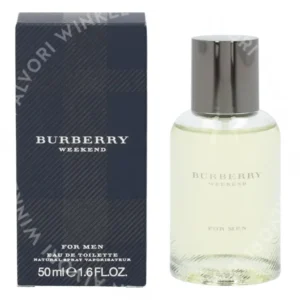 Burberry Weekend For Men Edt Spray 50ml fles en verpakking