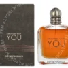 Armani Stronger With You Pour Homme Edt Spray 150ml  fles en verpakking